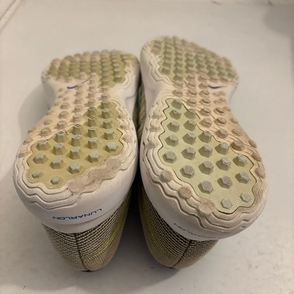 Nike women’s Lunar Empress 2 Glacier blue volt 819040-401 Golf cleats size 9.5 - Picture 8 of 12